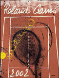 Affiche  Roland Garros 2002